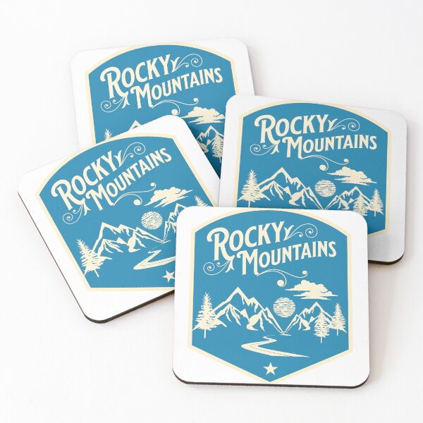 Item preview, Vintage Aventure Rocky Mountain National Park Colorado designed and sold by CattlettArt.