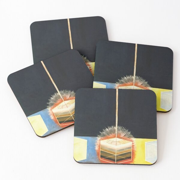 Item preview, Untitled | Hilma af Klint | Cool Geometric 20th Century Oil Painting designed and sold by BossyCatHome.