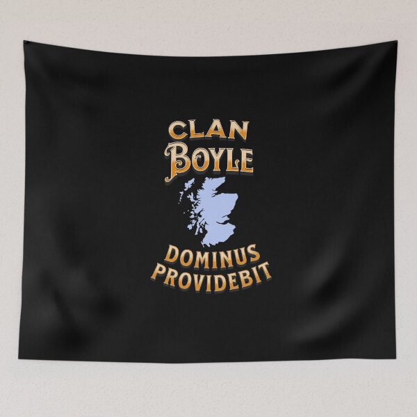 Item preview, Cresta escocesa del lema del clan Boyle designed and sold by BagTown Clans.