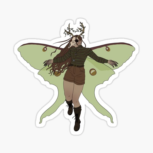 Moth Fairy Stickers!