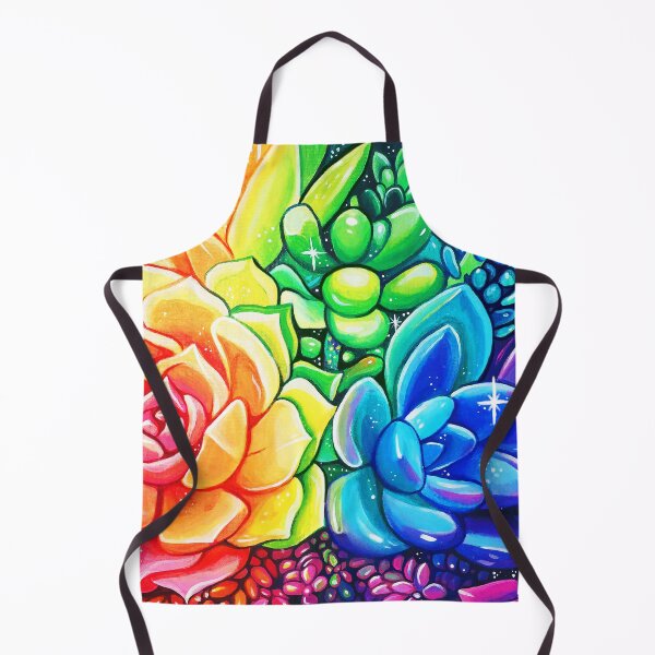 Item preview, Rainbow Succulents - Acrylic Painting designed and sold by Bethany  Dobson.
