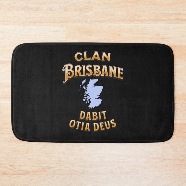 Artikelvorschau, Clan Brisbane Motto Schottisches Wappen entworfen und verkauft von BagTown Clans.