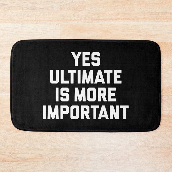 Item preview, Yes Ultimate Is More Important - Funny Ultimate Frisbee Player designed and sold by T-shirt For You.