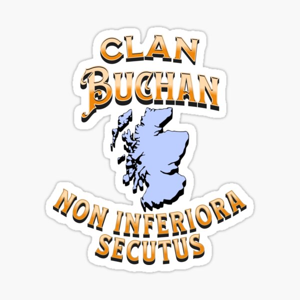 Item preview, Clan Buchan Motto Scottish Crest designed and sold by BagTown Clans.