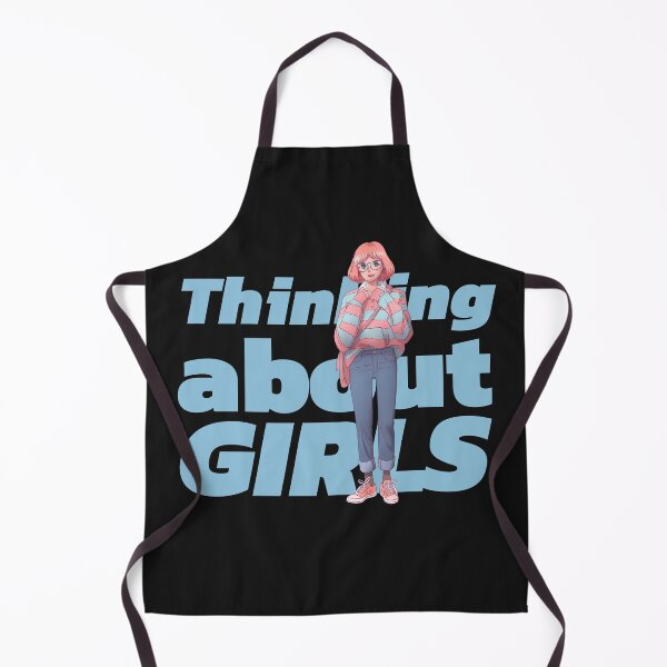 Item preview, Busy thinking about girls designed and sold by ArtMeetsPizza.