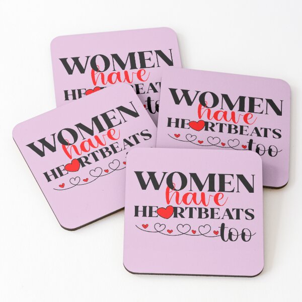 Item preview, Woman Have heartbeats too. Prochoice design designed and sold by JadedDesign.