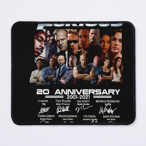 Item preview, Fast Furious Movie Characters with 20th Anniversary 2001 2021 designed and sold by BregerMallory.