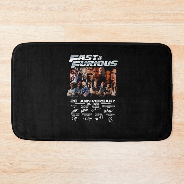 Item preview, Fast Furious Movie Characters with 20th Anniversary 2001 2021 designed and sold by BregerMallory.