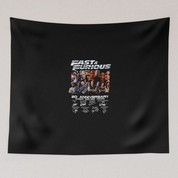Item preview, Fast Furious Movie Characters with 20th Anniversary 2001 2021 designed and sold by BregerMallory.