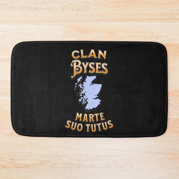 Artikelvorschau, Clan Byses Motto Schottisches Wappen entworfen und verkauft von BagTown Clans.