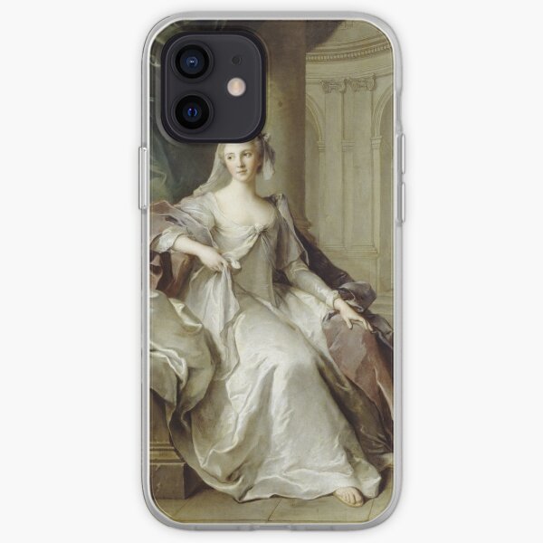 Jean - Marc Nattier - Madame Henriette De France As A Vestal Virgin iPhone Soft Case