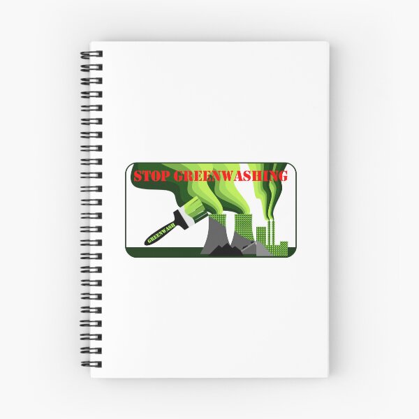 Item preview, Stop Greenwashing, power station being greenwashed designed and sold by Hollyharry.