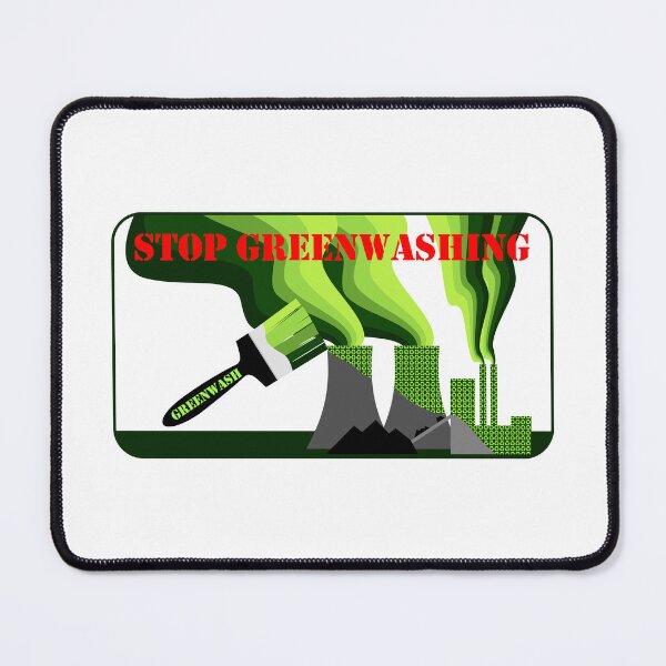 Item preview, Stop Greenwashing, power station being greenwashed designed and sold by Hollyharry.