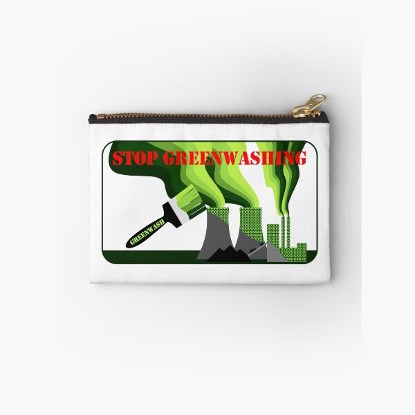 Item preview, Stop Greenwashing, power station being greenwashed designed and sold by Hollyharry.