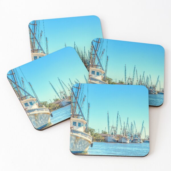 Item preview, Darien Shrimp Boats designed and sold by GestaltImagery.