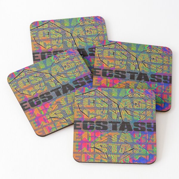 Item preview, ecstasy designed and sold by Raving & Misbehaving Prints.