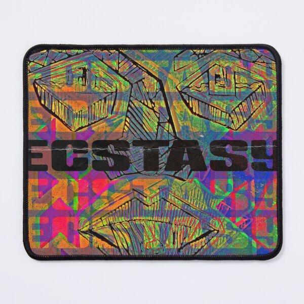Item preview, ecstasy designed and sold by Raving & Misbehaving Prints.