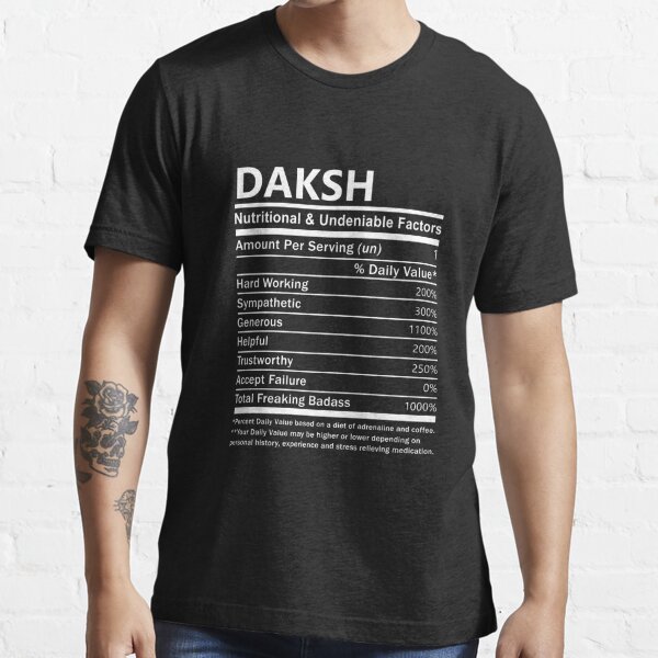 Daksh Name T Shirt - Daksh Dragon Lifetime Member Legend Gift Item Tee