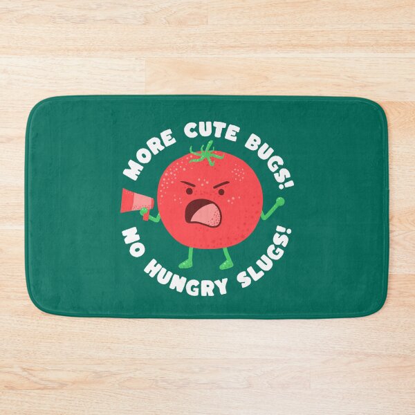 Item preview, Funny Gardening Tomato - More cute bugs! No hungry slugs! designed and sold by abowersock.