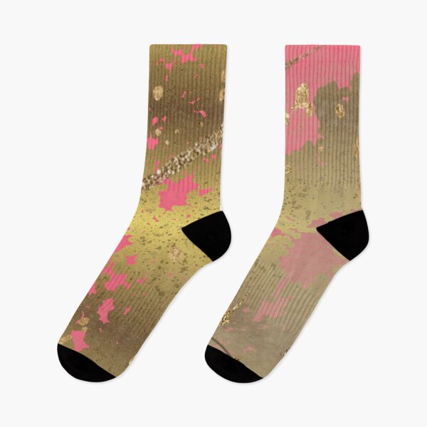 Item preview, Abstract Golden Pink Design designed and sold by Dream Bloom Gallery.