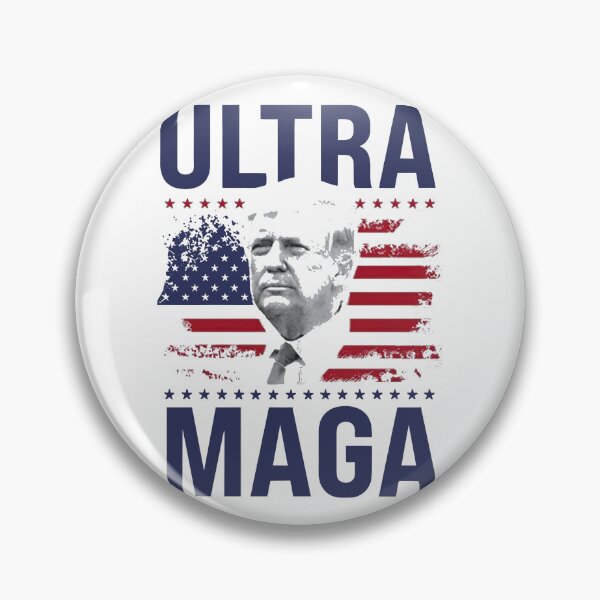 Item preview, Ultra MAGA American Flag, trump designed and sold by ElainaNienow.