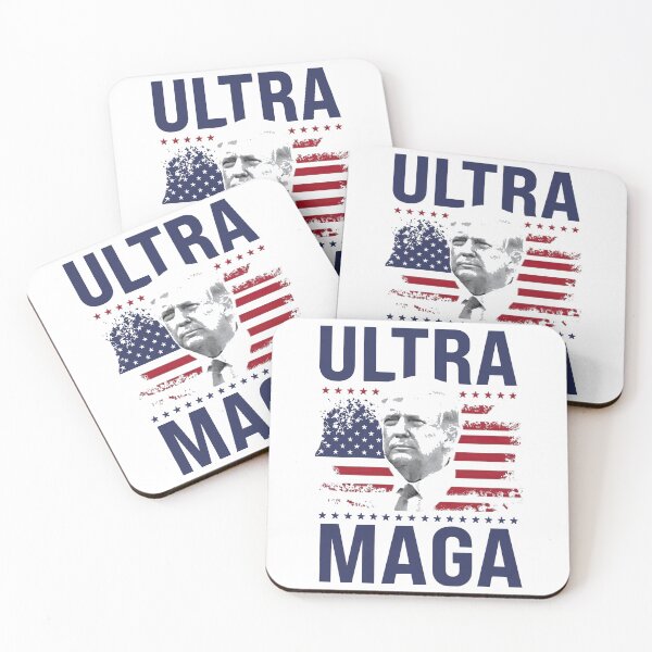 Item preview, Ultra MAGA American Flag, trump designed and sold by ElainaNienow.