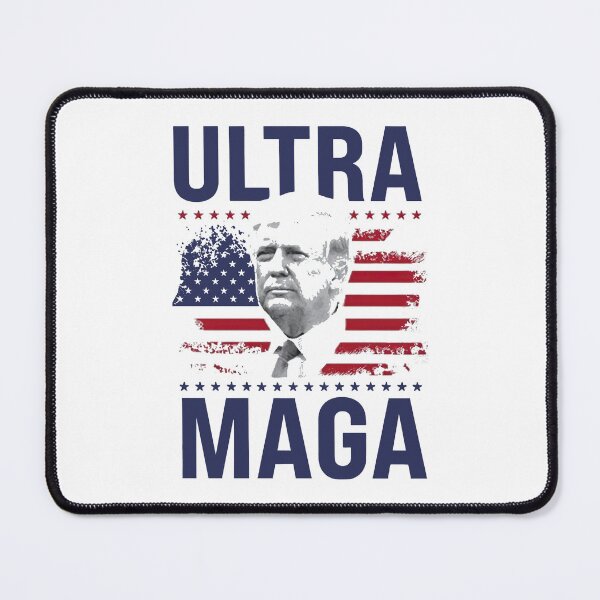 Item preview, Ultra MAGA American Flag, trump designed and sold by ElainaNienow.