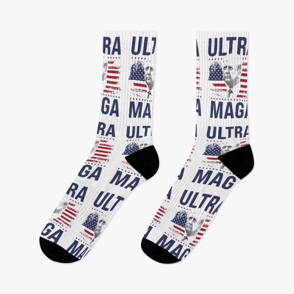 Item preview, Ultra MAGA American Flag, trump designed and sold by ElainaNienow.