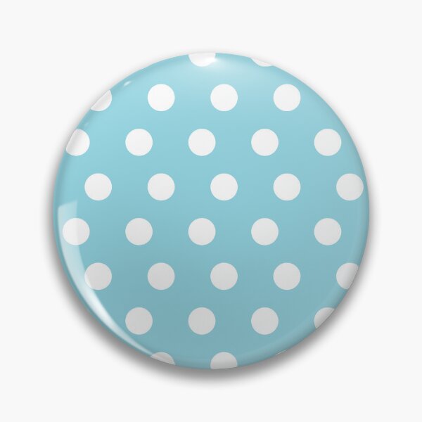 Item preview, Classic Polka Dot Pattern_Light Cyan Blue designed and sold by mimihuang creations.