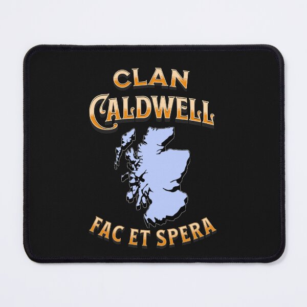 Item preview, Clan Caldwell Motto Scottish Crest designed and sold by BagTown Clans.