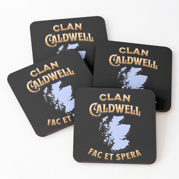 Item preview, Clan Caldwell Motto Scottish Crest designed and sold by BagTown Clans.