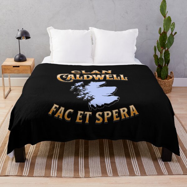 Item preview, Clan Caldwell Motto Scottish Crest designed and sold by BagTown Clans.