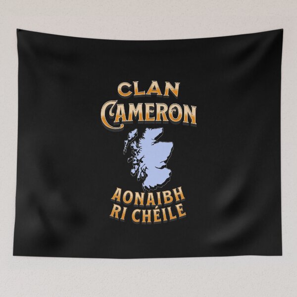 Item preview, Clan Cameron Motto Scottish Crest designed and sold by BagTown Clans.