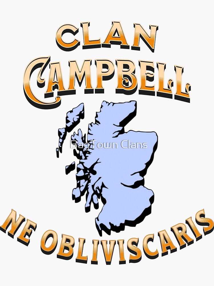 clan-campbell-motto-scottish-crest-sticker-by-ljrigby-redbubble