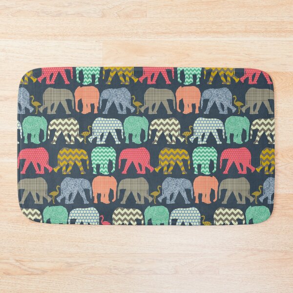 Item preview, baby elephants and flamingos designed and sold by scrummy.