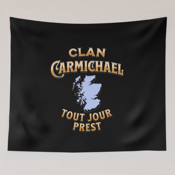 Item preview, Clan Carmichael Motto Scottish Crest designed and sold by BagTown Clans.