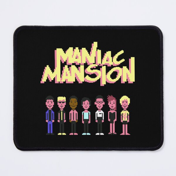 Item preview, Maniac Mansion C64 crew with title T-Shirt designed and sold by BravadoF620.