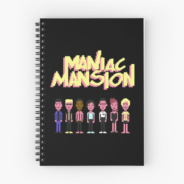 Item preview, Maniac Mansion C64 crew with title T-Shirt designed and sold by BravadoF620.