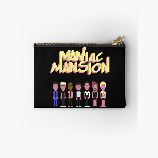 Item preview, Maniac Mansion C64 crew with title T-Shirt designed and sold by BravadoF620.