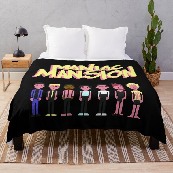 Item preview, Maniac Mansion C64 crew with title T-Shirt designed and sold by BravadoF620.