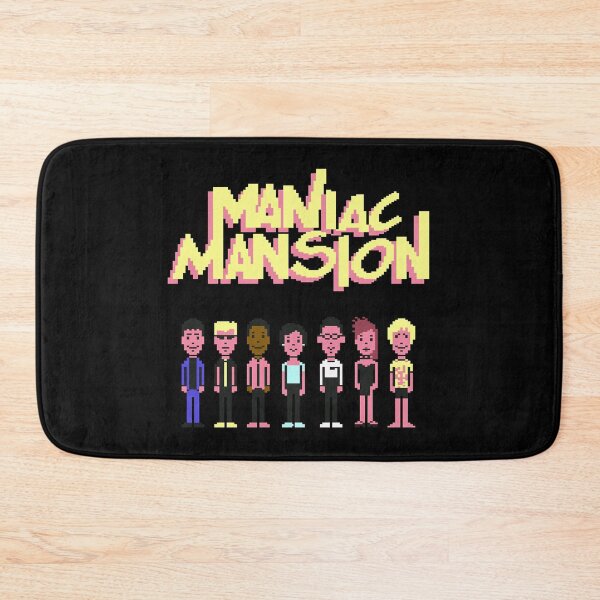 Item preview, Maniac Mansion C64 crew with title T-Shirt designed and sold by BravadoF620.
