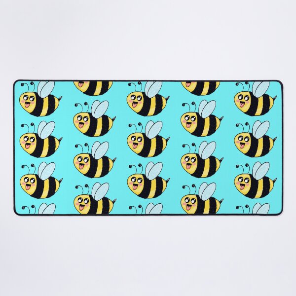 Item preview, Happy Fuzzy Bee With Blue Green designed and sold by missmann.