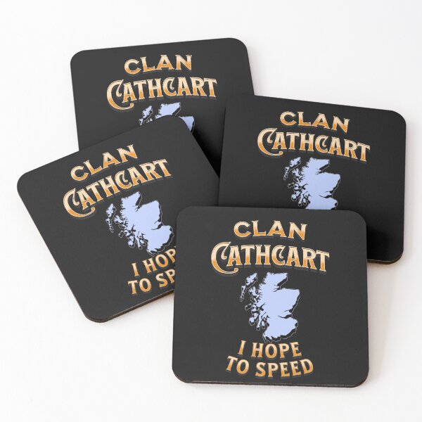 Aperçu de l'œuvre Crête écossaise de la devise du clan Cathcart créée et vendue par BagTown Clans.
