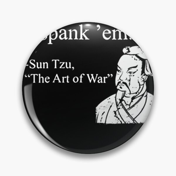 Item preview, Flank Em and Spank Em Sun Tzu The Art of War Tshirt designed and sold by BurgeKarla.