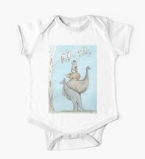 Australian Native Animal Stack One Piece - Short Sleeve