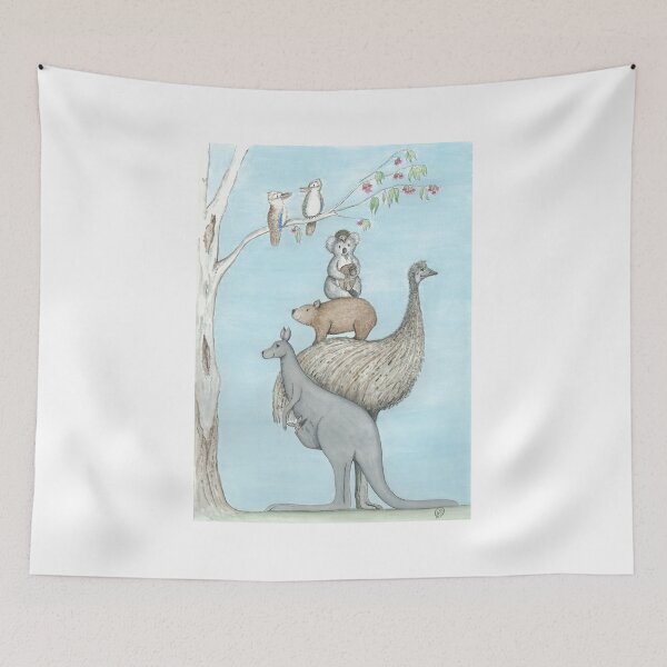 Item preview, Australian Native Animal Stack designed and sold by squidinkart.