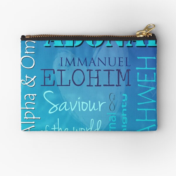 The Alpha and The Omega Zipper Pouch