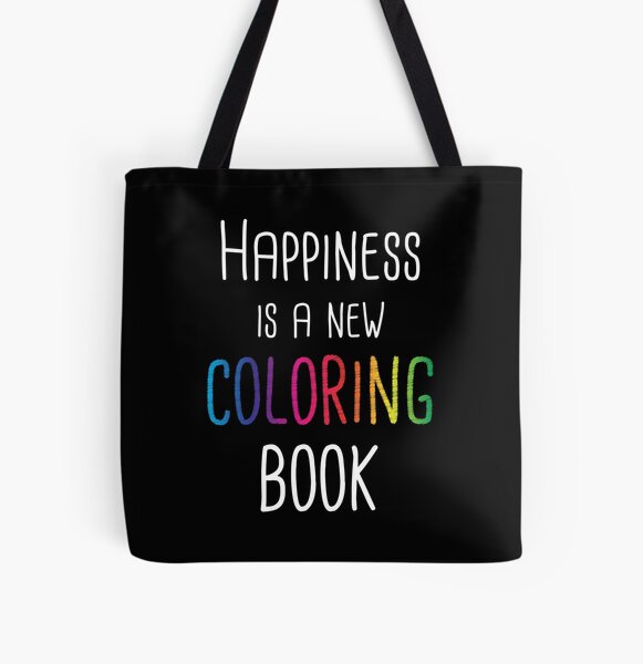 Item preview, Happiness Is A New Coloring Book designed and sold by MoonPuree.