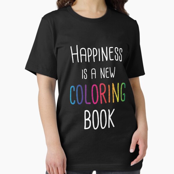 Item preview, Happiness Is A New Coloring Book designed and sold by MoonPuree.