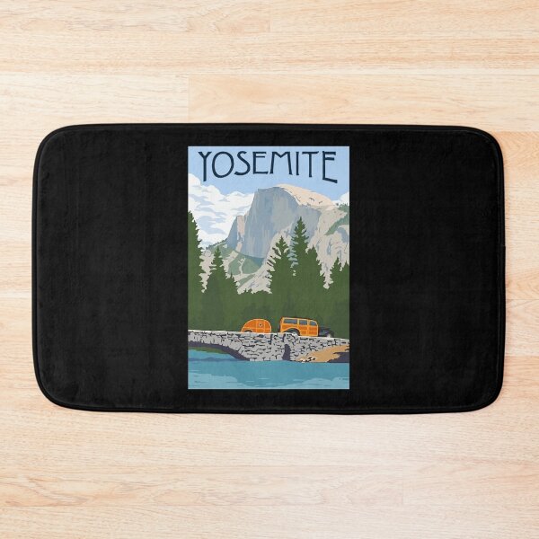 Item preview, VIntage Yosemite Merced River Travel Classic designed and sold by peddernnhe.